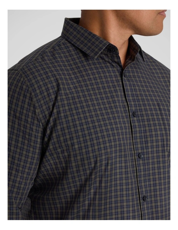 Brooklyn Easycare Check Shirt in Multi image 3