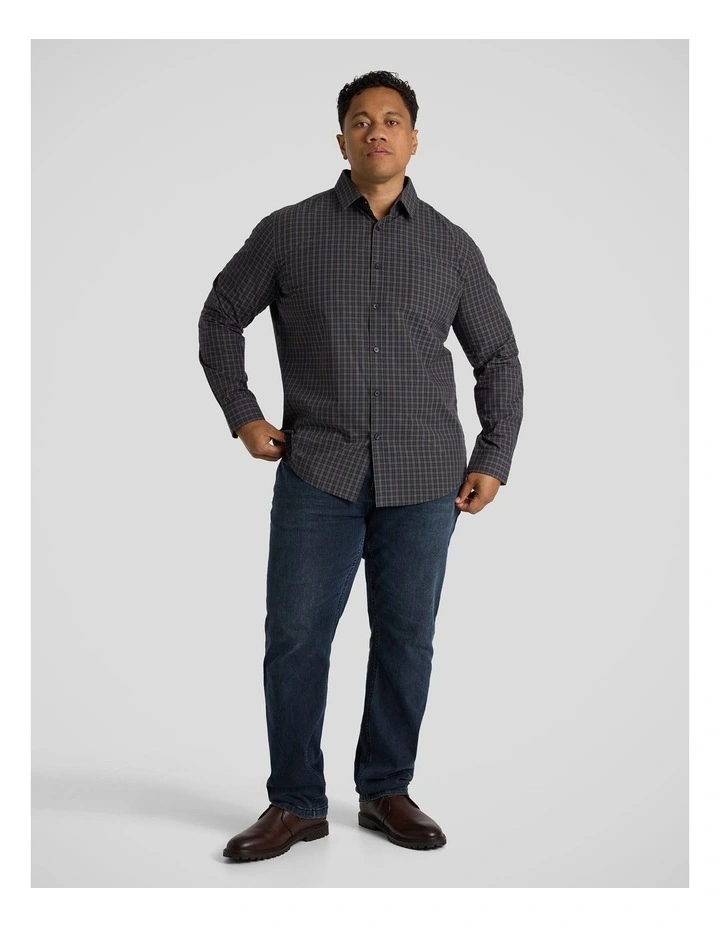 Brooklyn Easycare Check Shirt in Multi image 4