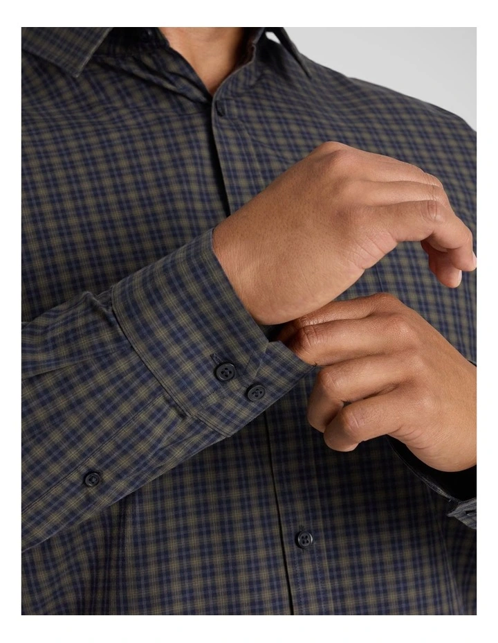 Brooklyn Easycare Check Shirt in Multi image 5