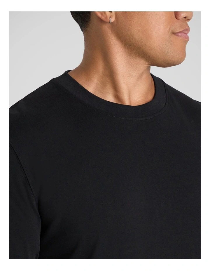 Classic Heavy Long Sleeve Tee in Black image 3