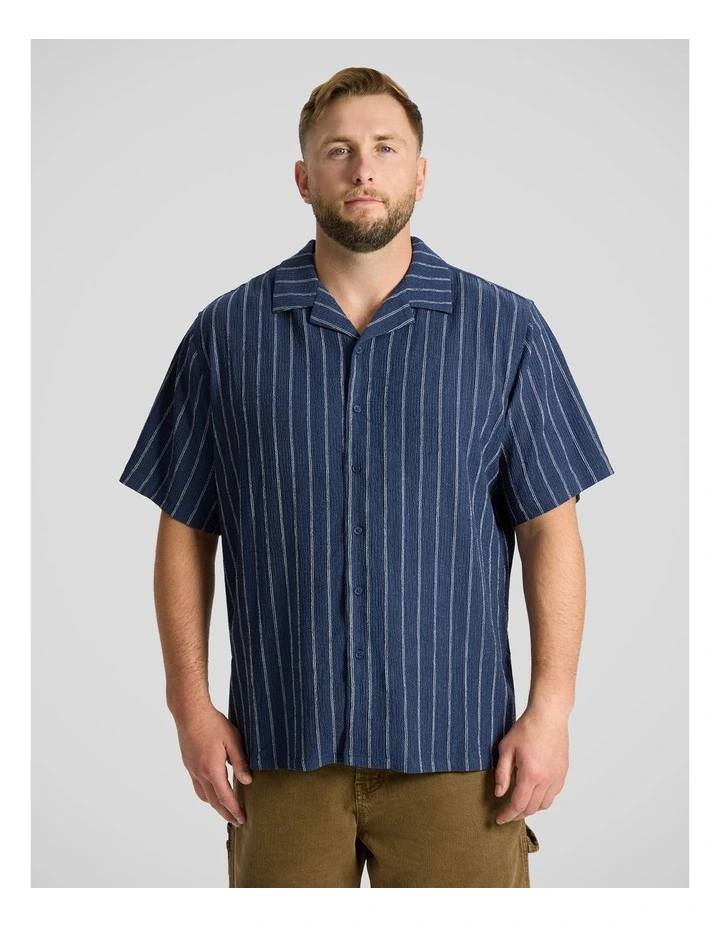 Sawyer Relaxed Fit Shirt in Indigo image 1