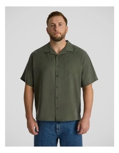 Lando Boxy Fit Shirt in Olive