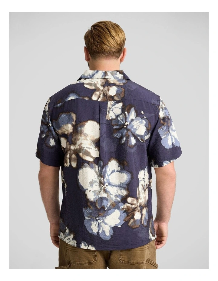 Rocco Relaxed Shirt in Navy image 2