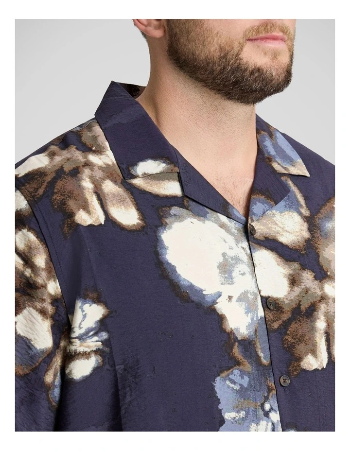 Rocco Relaxed Shirt in Navy image 3
