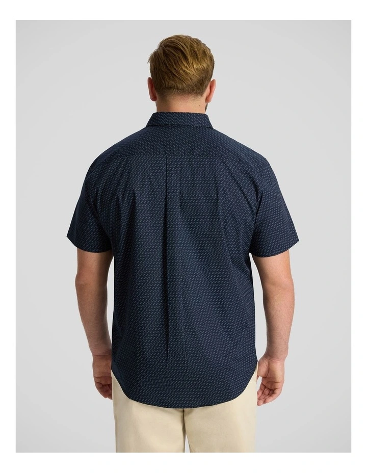 Butler Stretch Shirt in Navy image 2