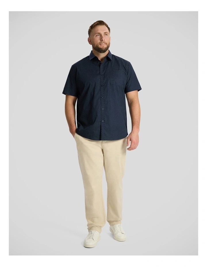 Butler Stretch Shirt in Navy image 4