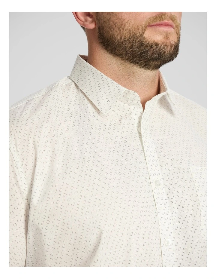 Butler Stretch Shirt in White image 3
