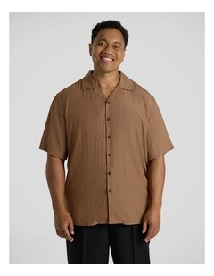 Norris Relaxed Fit Shirt in Bronze