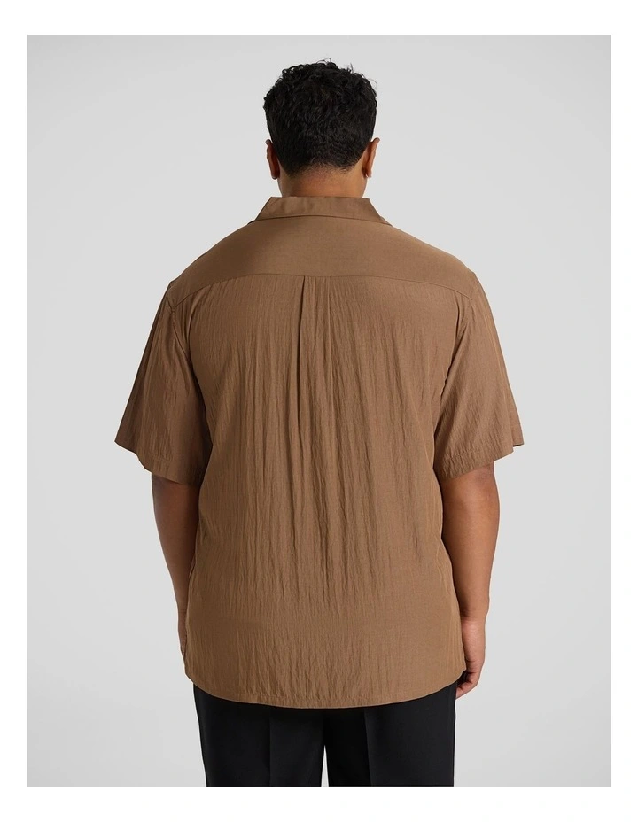 Norris Relaxed Fit Shirt in Bronze image 2