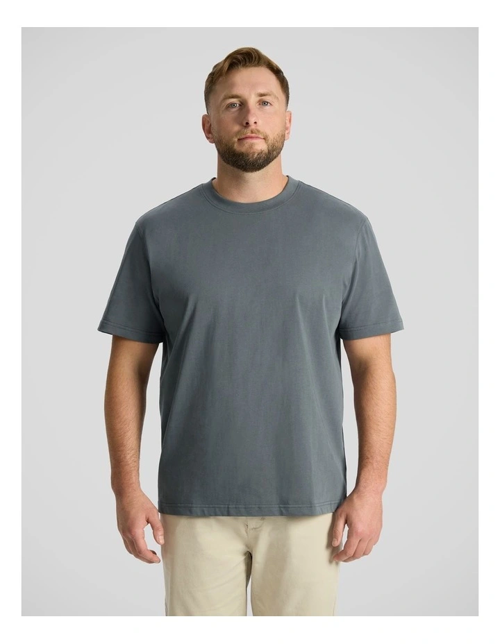 Classic Heavy Weight Tee in Slate image 1