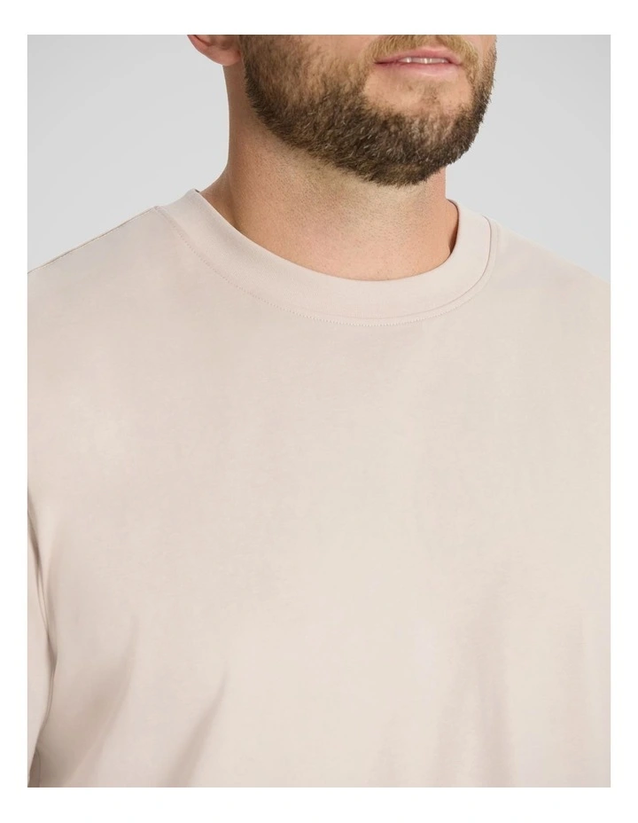 Classic Heavy Weight Tee in Bone image 3