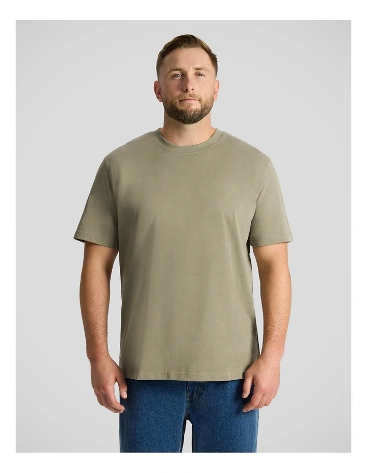 Classic Heavy Weight Tee in Moss image 1