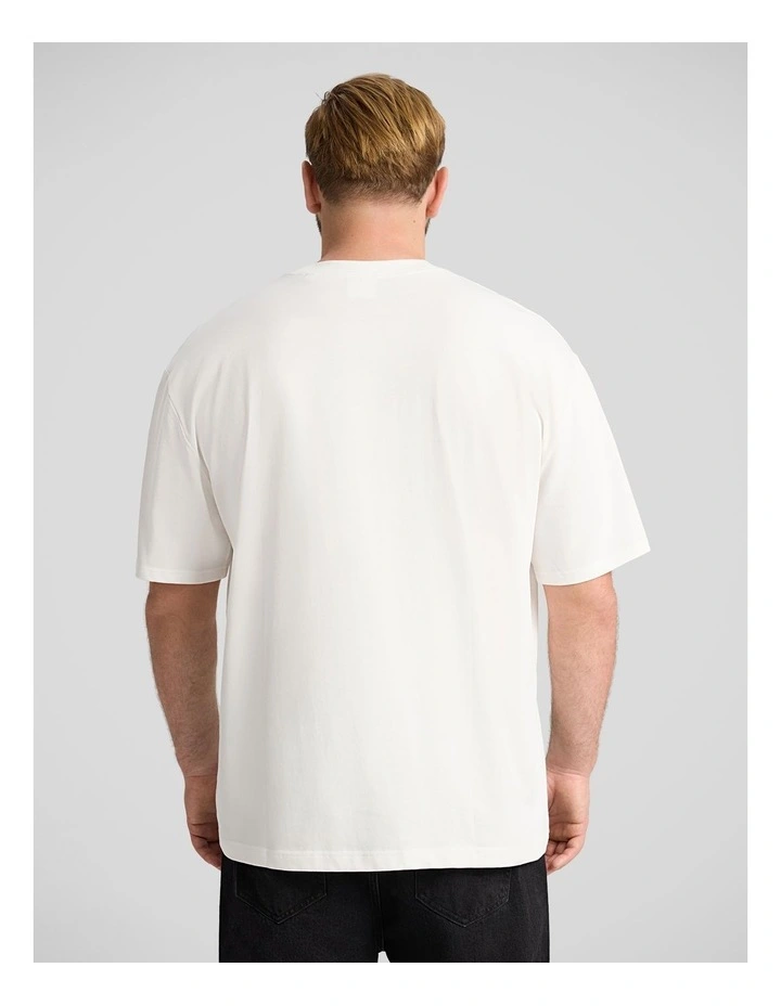 Palais Relaxed Fit Tee in Ivory image 2