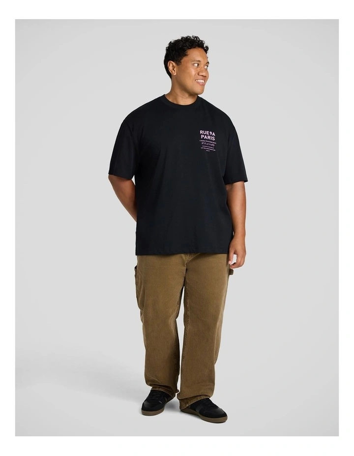 Goods Relaxed Fit Tee in Black image 4