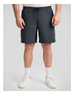 Active Woven Stretch Short in Graphite