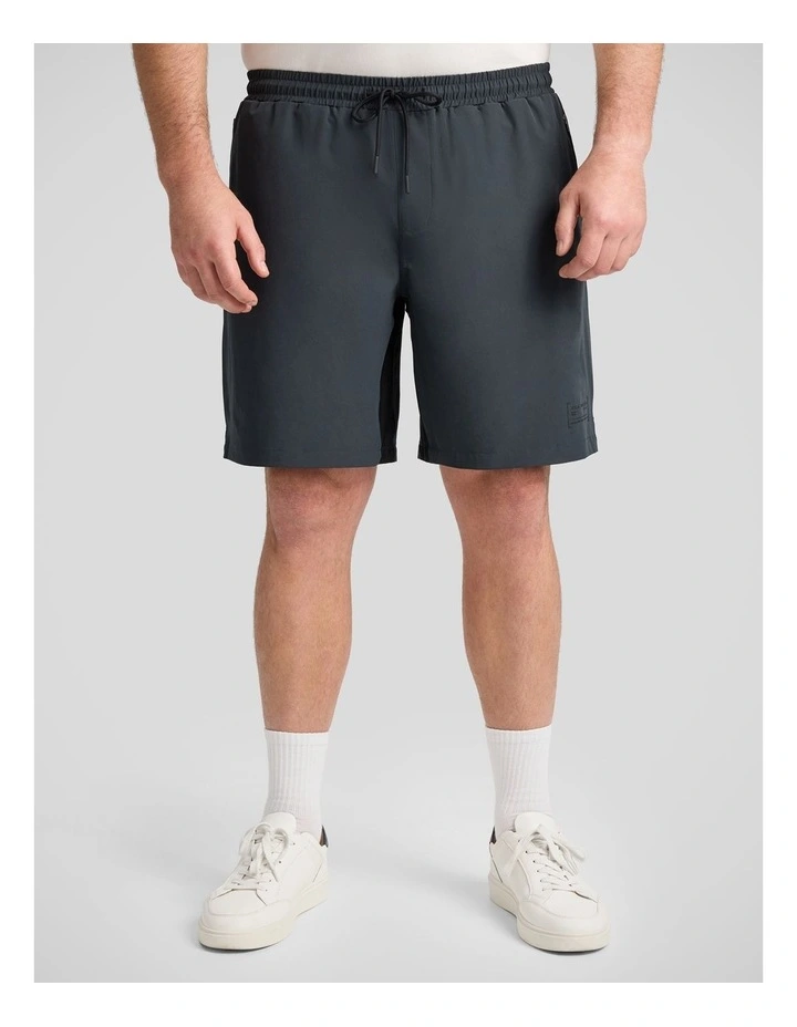 Active Woven Stretch Short in Graphite image 1