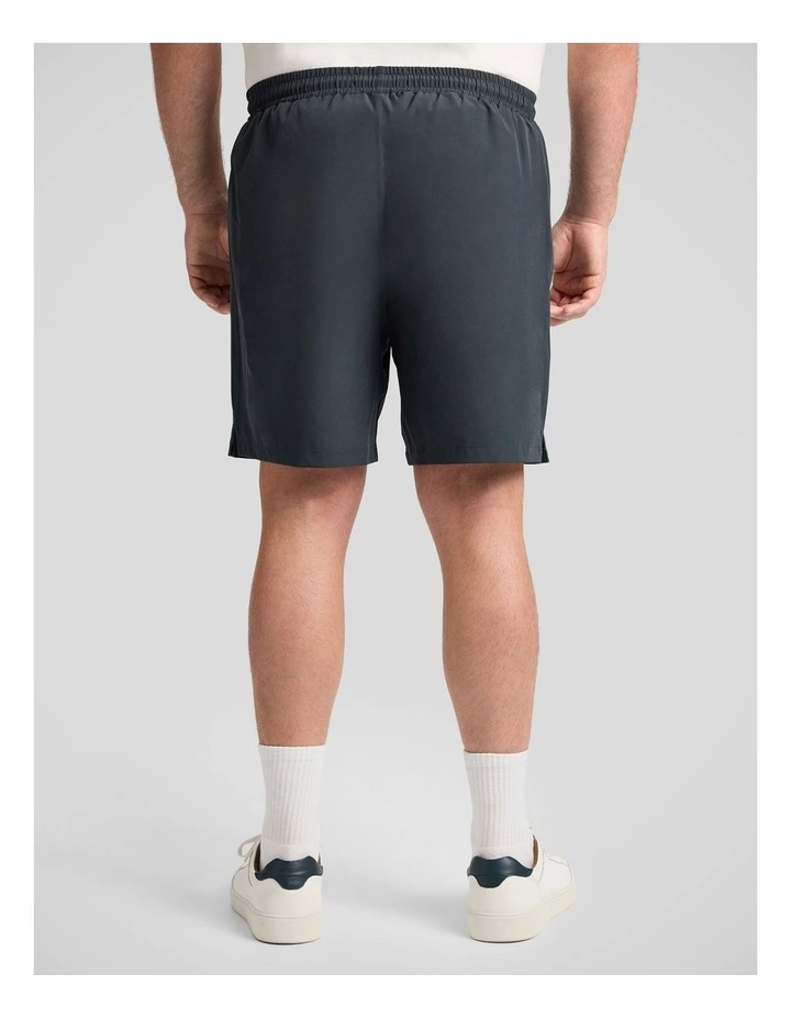 Active Woven Stretch Short in Graphite image 2