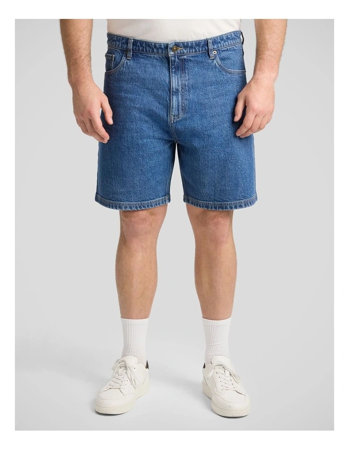 Denzel Denim Short in Dark Wash image 1