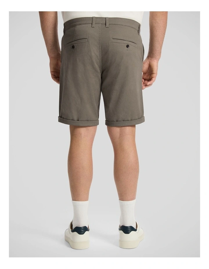 Charlie Canvas Short in Walnut image 2