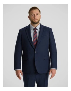 Hudson Stretch Suit Jacket in Navy