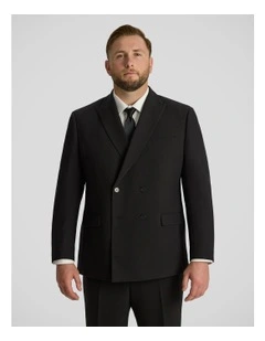 Soho Double Breasted Jacket in Black