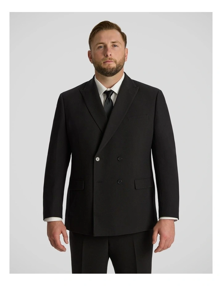 Soho Double Breasted Jacket in Black image 1