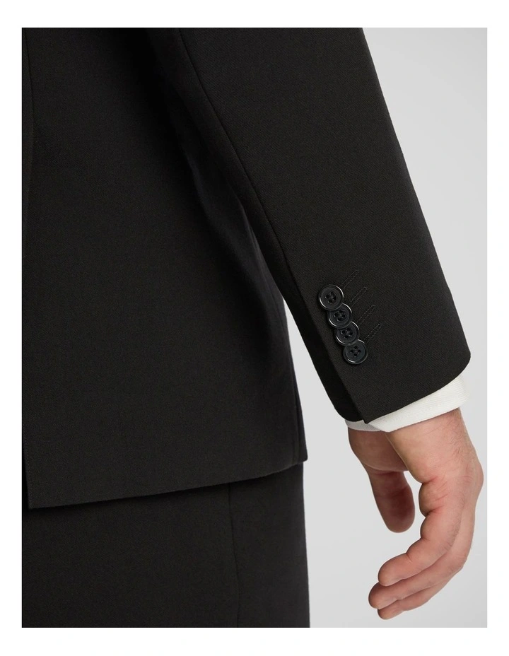 Soho Double Breasted Jacket in Black image 5