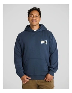 New World Regular Fit Hoodie in Petrol