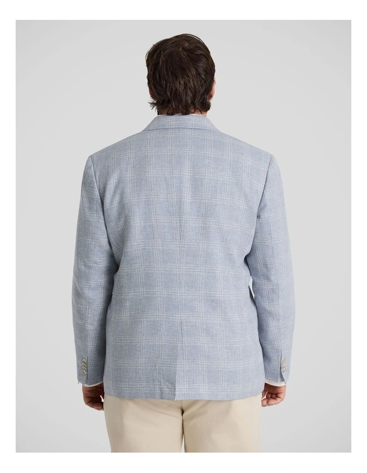 Alexander Check Blazer in Blue image 2