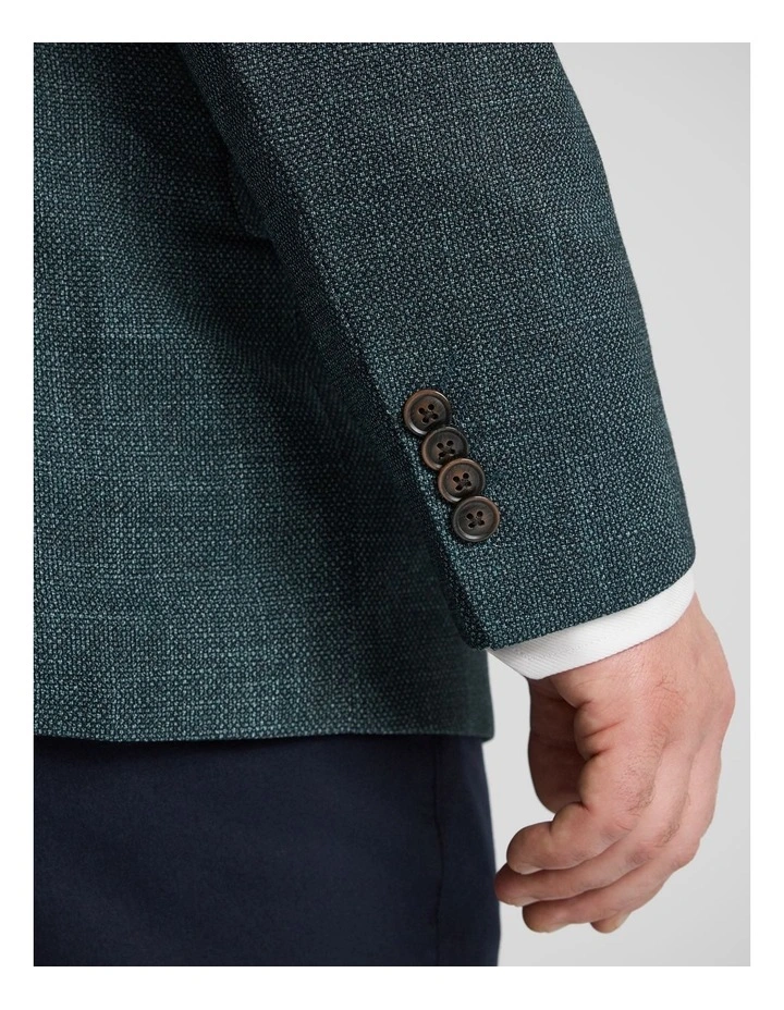 Liam Textured Blazer in Teal image 6