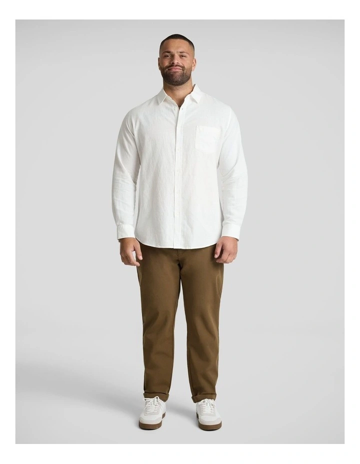 Comfort Flex Chino in Mustard image 4