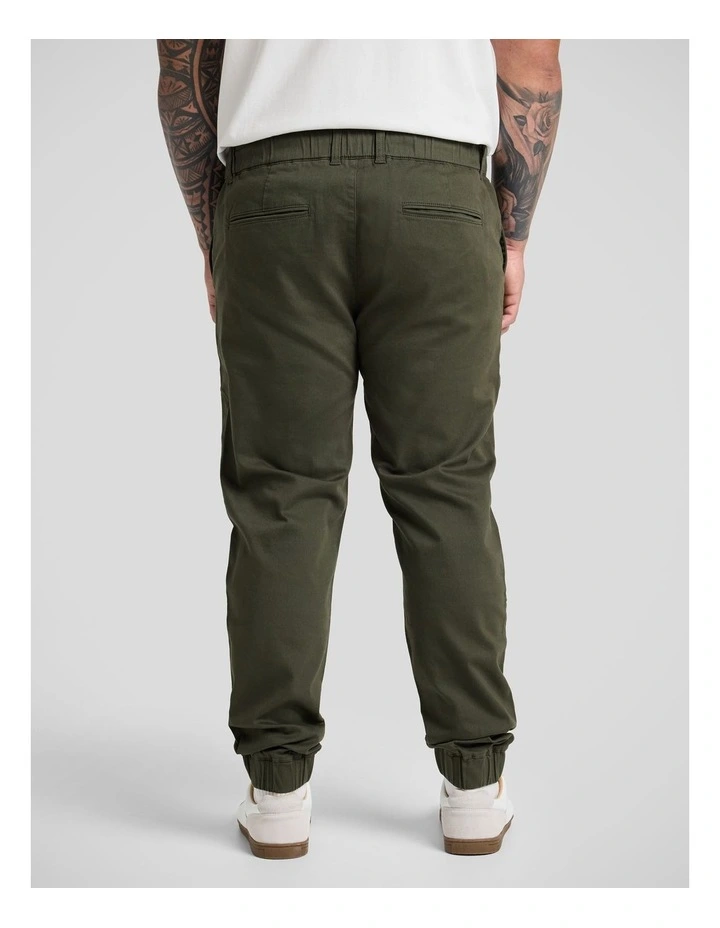Comfort Knit Jogger Pant in Khaki image 2