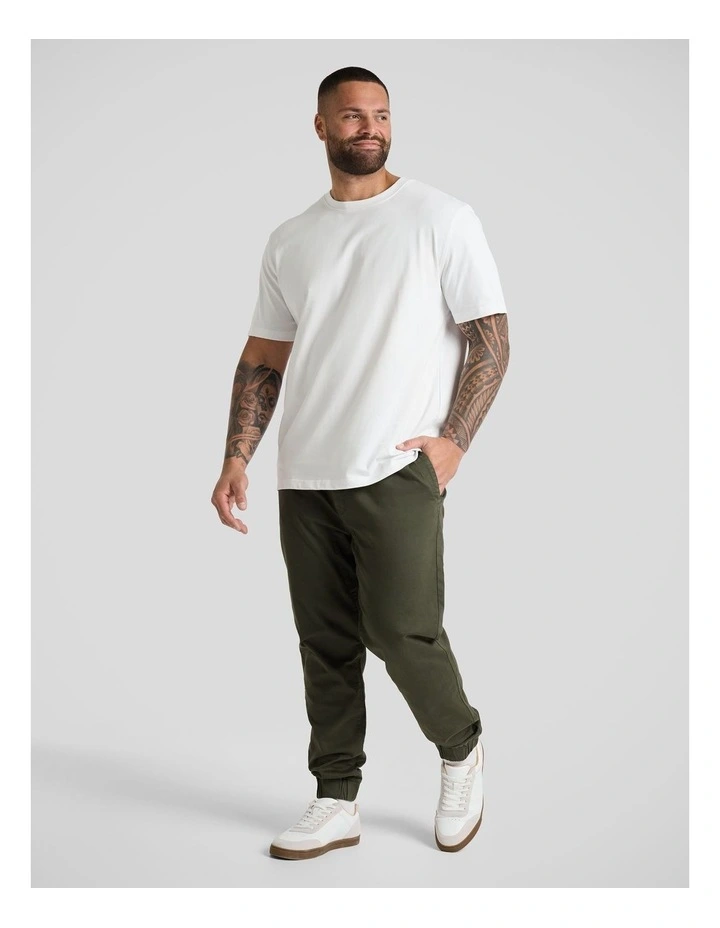 Comfort Knit Jogger Pant in Khaki image 4