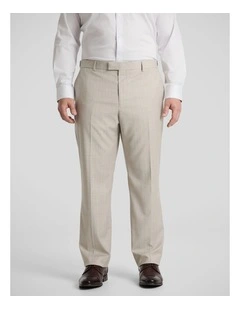 Baker Check Dress Pant in Stone