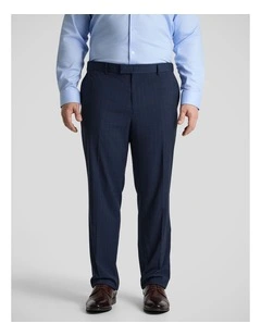 Darby Check Dress Pant in Royal Blue