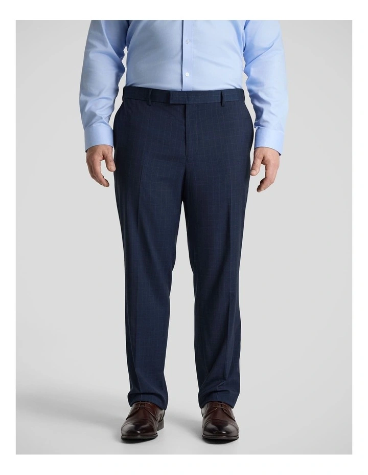 Darby Check Dress Pant in Royal Blue image 1