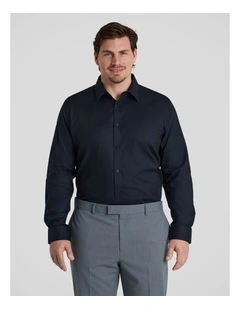 Coolmax Stretch Dress Shirt in Ink
