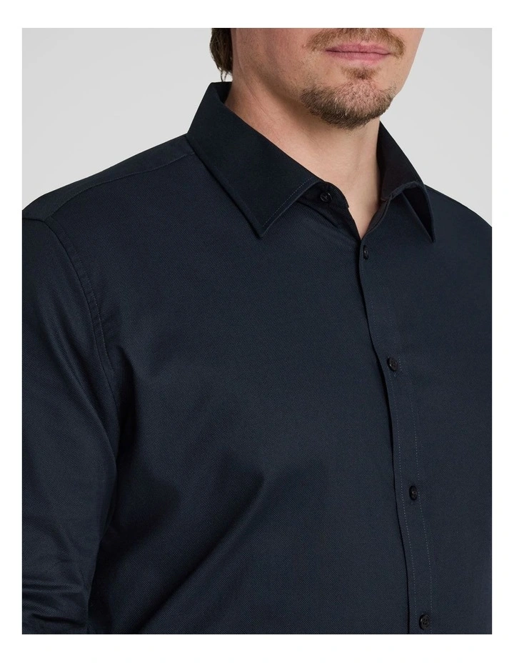 Coolmax Stretch Dress Shirt in Ink image 3