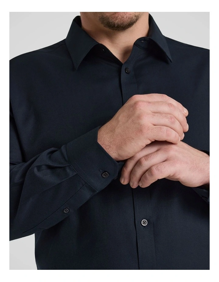 Coolmax Stretch Dress Shirt in Ink image 5