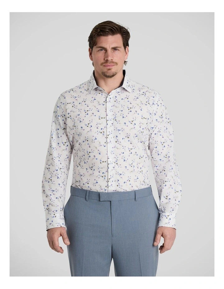 Bastian Floral Shirt in White image 1