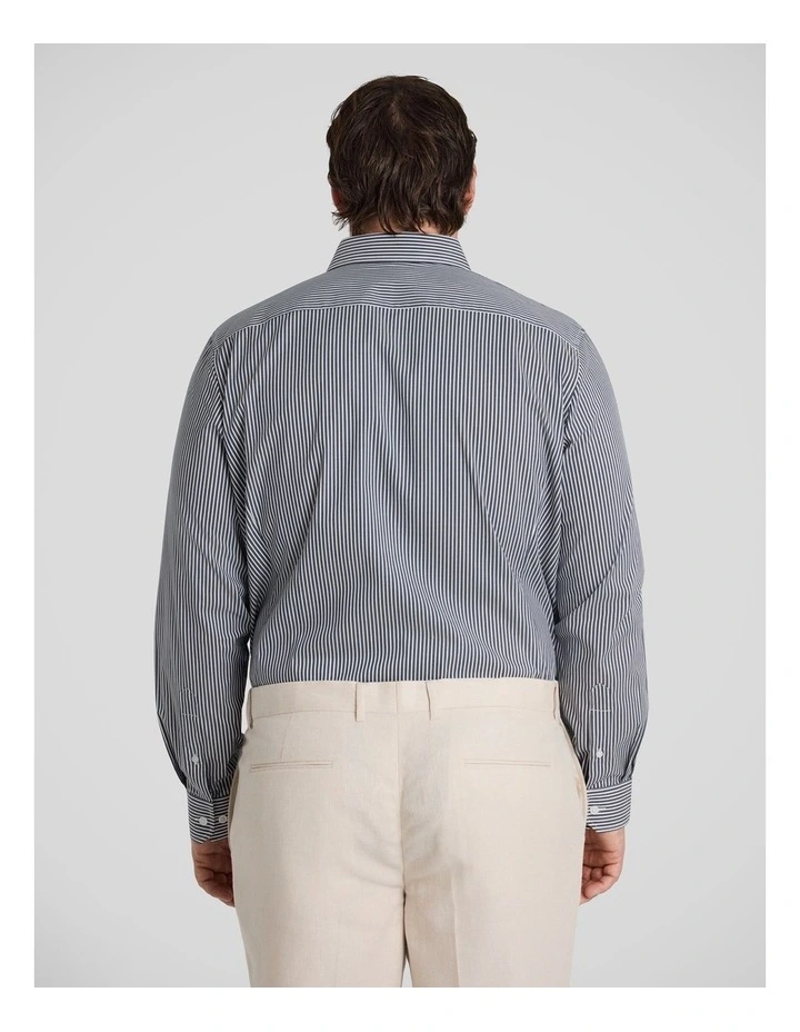 Hunter Stripe Easycare Shirt in Ink image 2