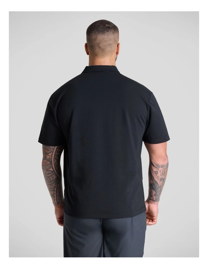 TMR Active Everyday Polo in Black image 2