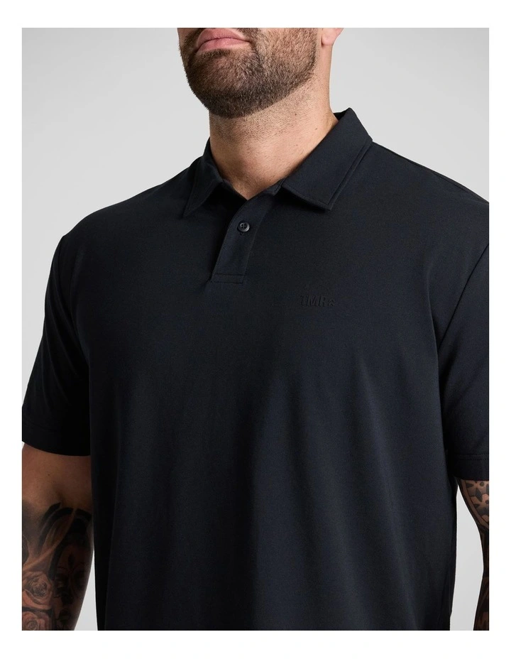 TMR Active Everyday Polo in Black image 3