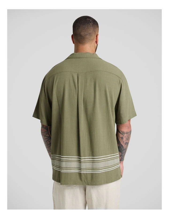 Kokomo Relaxed Fit Shirt in Green image 2