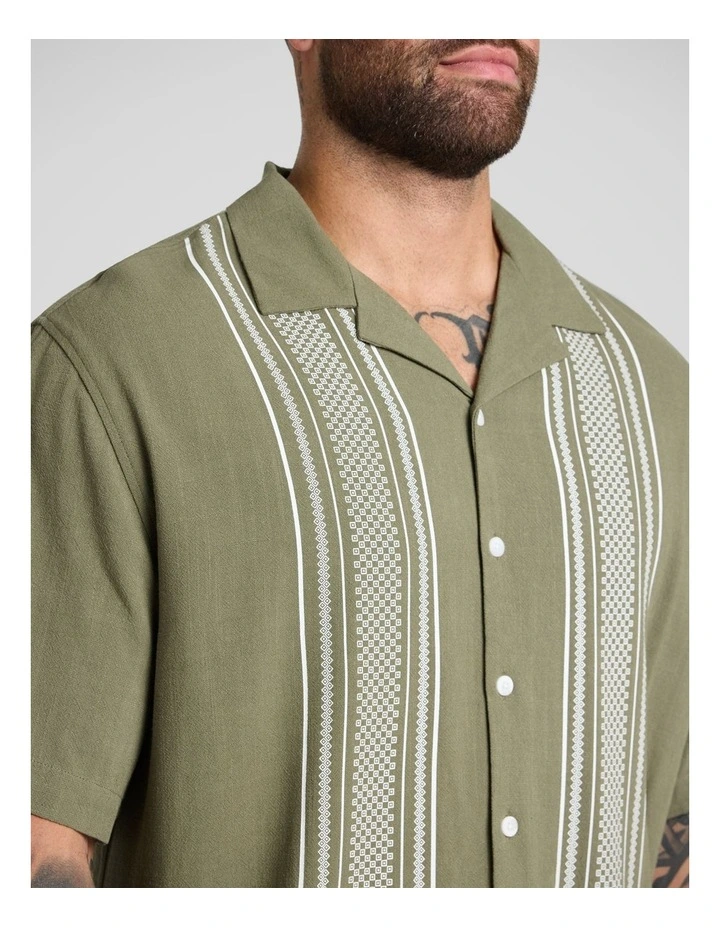 Kokomo Relaxed Fit Shirt in Green image 3
