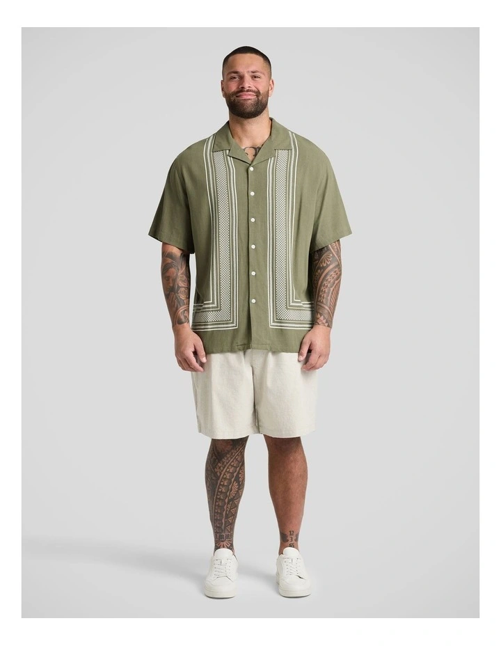 Kokomo Relaxed Fit Shirt in Green image 4