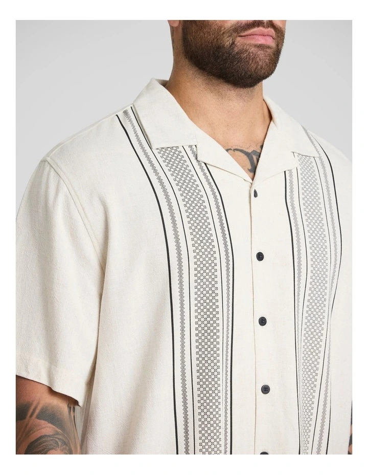 Kokomo Relaxed Fit Shirt in Sand image 3