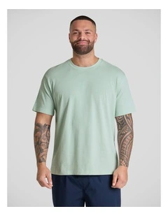 Classic Heavy Weight Tee in Aquamarine