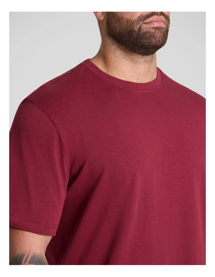 Classic Heavy Weight Tee in Garnet image 3
