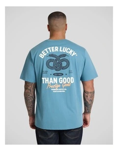 Better Crew Neck Tee in Blue